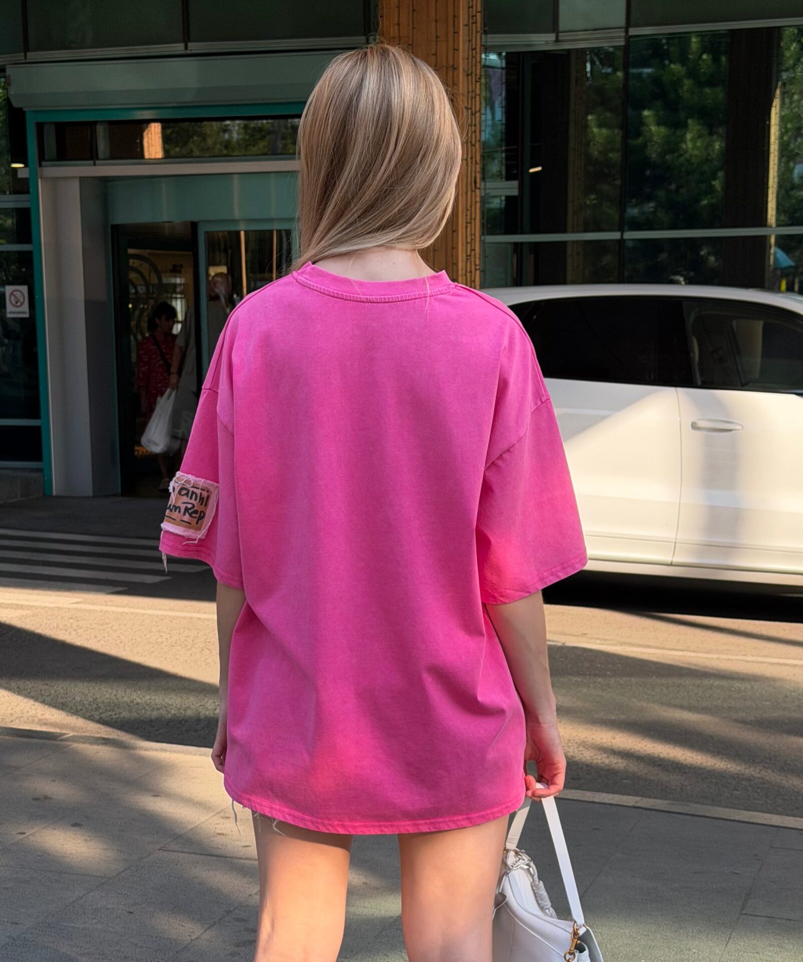 Футболка з качкою рожева — back · Bozhevilno